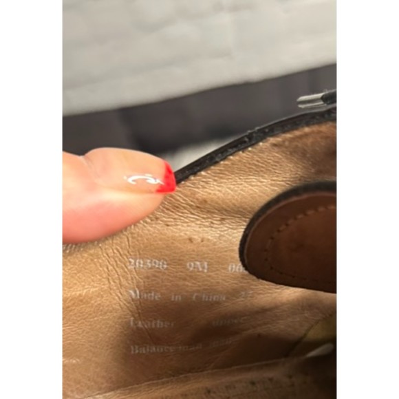 Men's Bostonian Oxford Leather First Flex Cap Toe SZ 9 - Picture 4 of 4